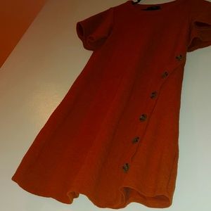 Size 8 orange spense dress